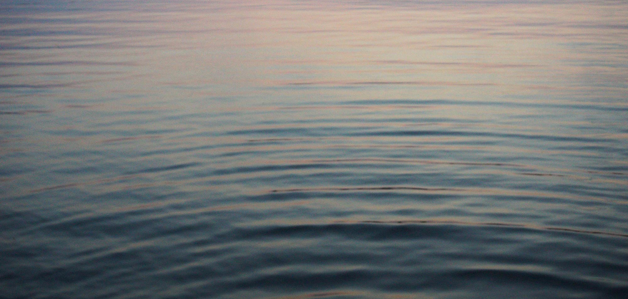 Calm, still water